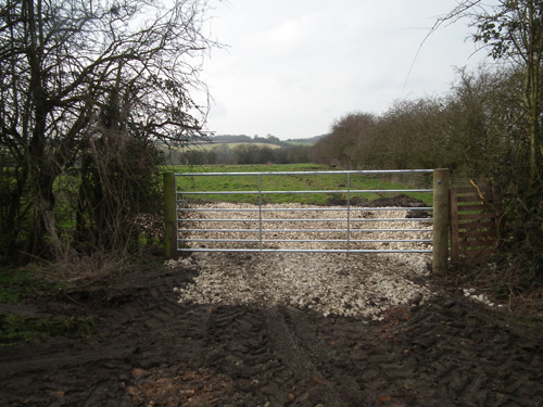 Norman's new gate